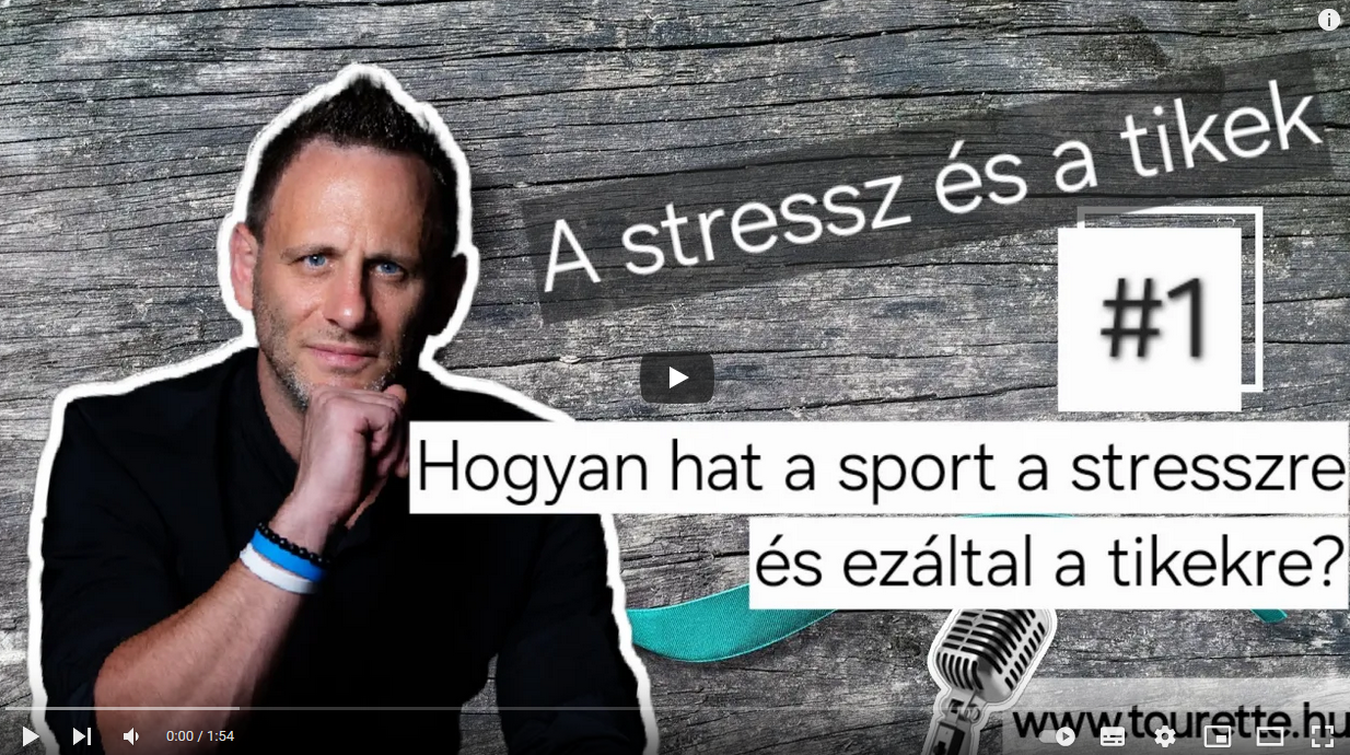 Hogyan hat a sport a stresszre, ezáltal a tikekre? 